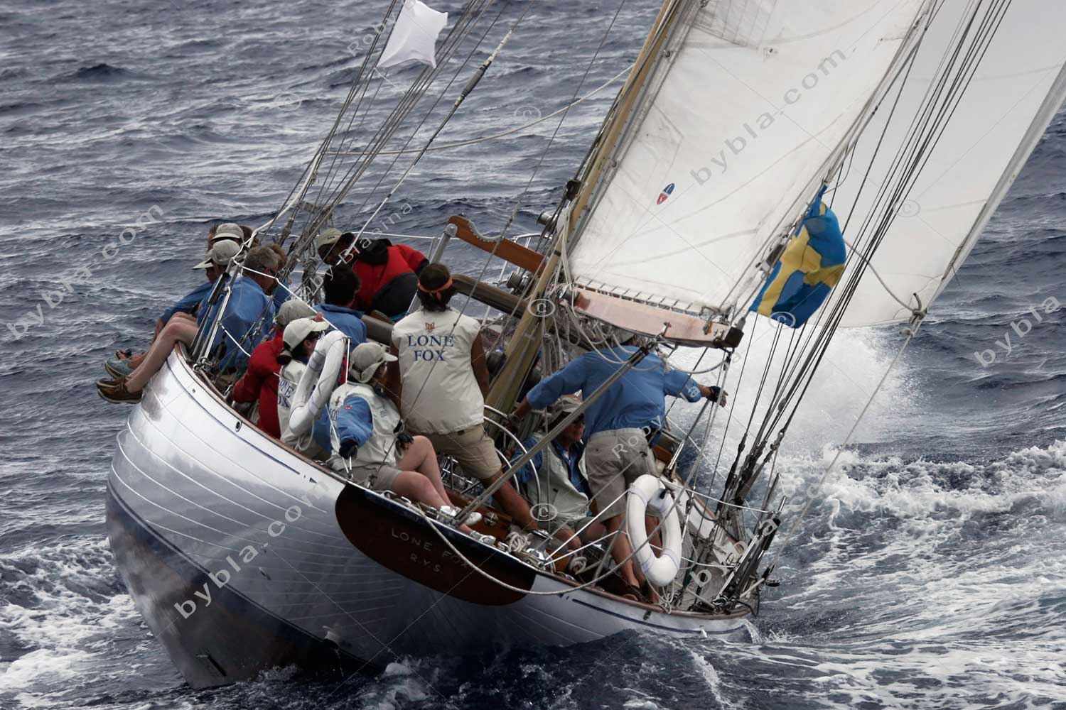 LONE FOX - Antigua Classic Yacht 2006